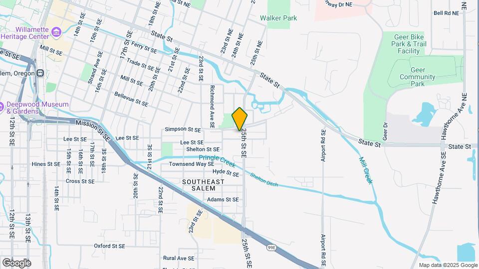 665 25th St SE Map and Location Details
