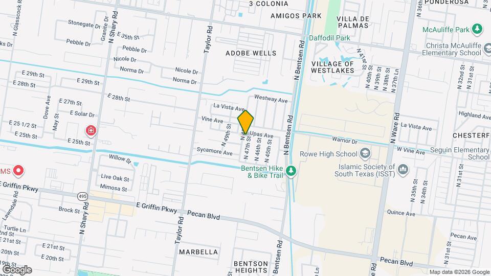 4 N 47th St Map and Location Details