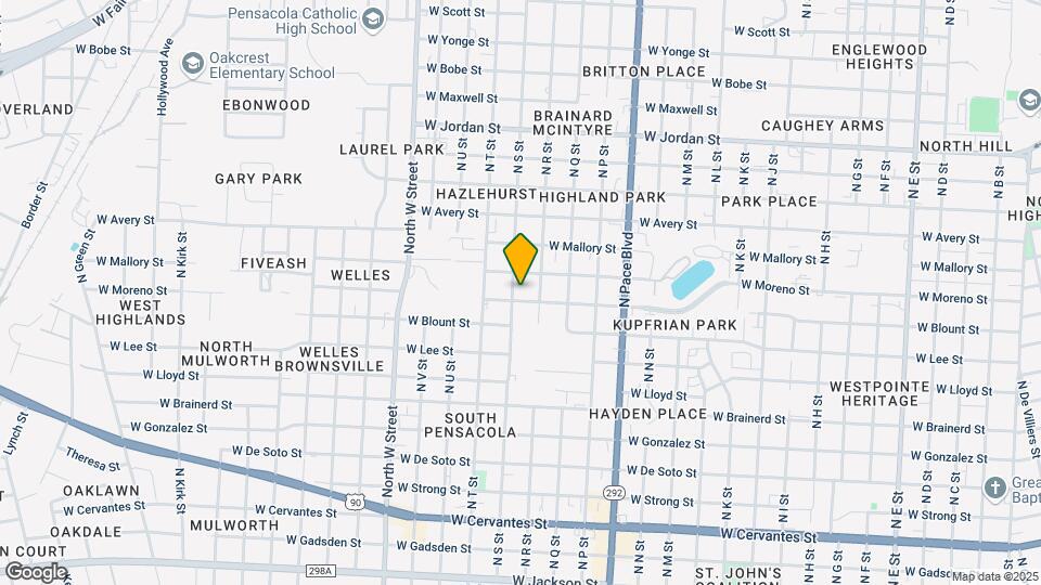 2418 W Blount St Map and Location Details