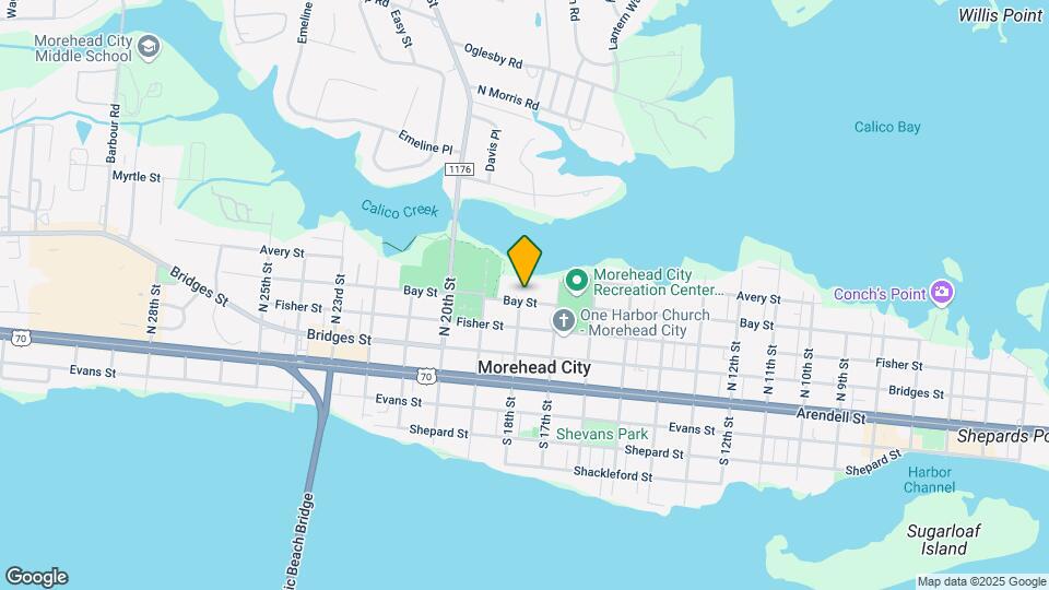 1800 Bay St Map and Location Details