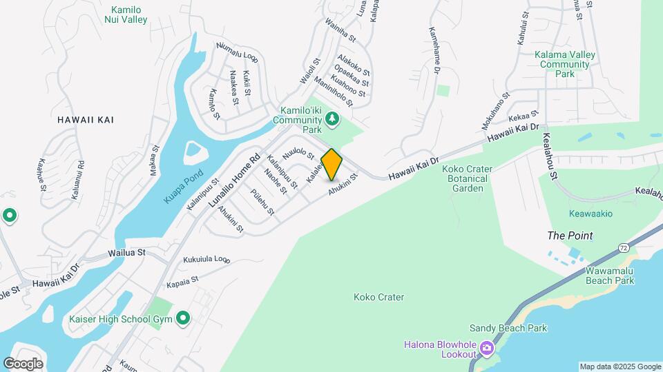 7303 Mokuone St Mapa y Detalles de la Ubicación