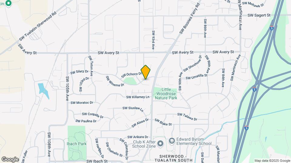 9424 SW Siletz Dr Map and Location Details
