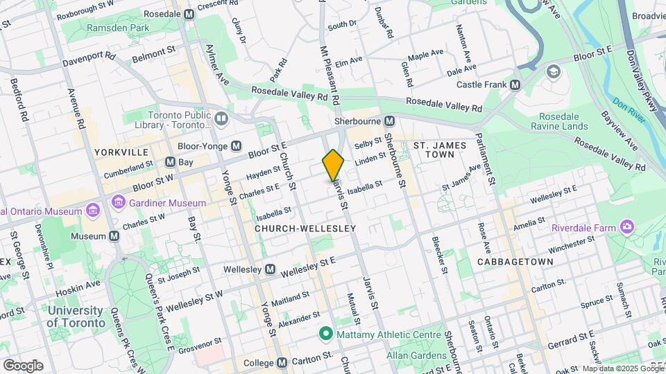 550 Jarvis St Map and Location Details