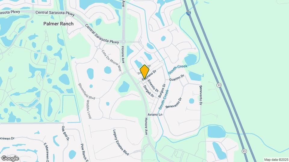 5633 Fossano Dr Map and Location Details