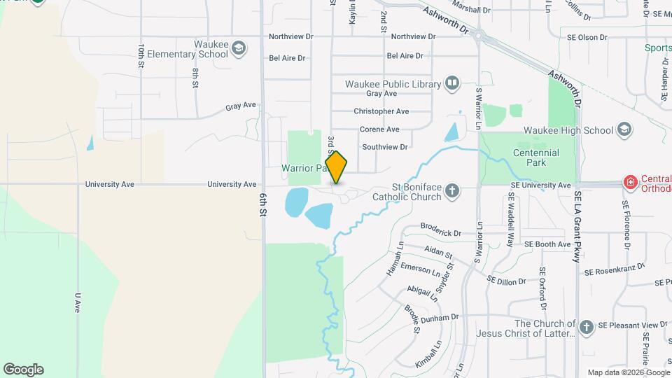 1420 Werthman Dr Map and Location Details