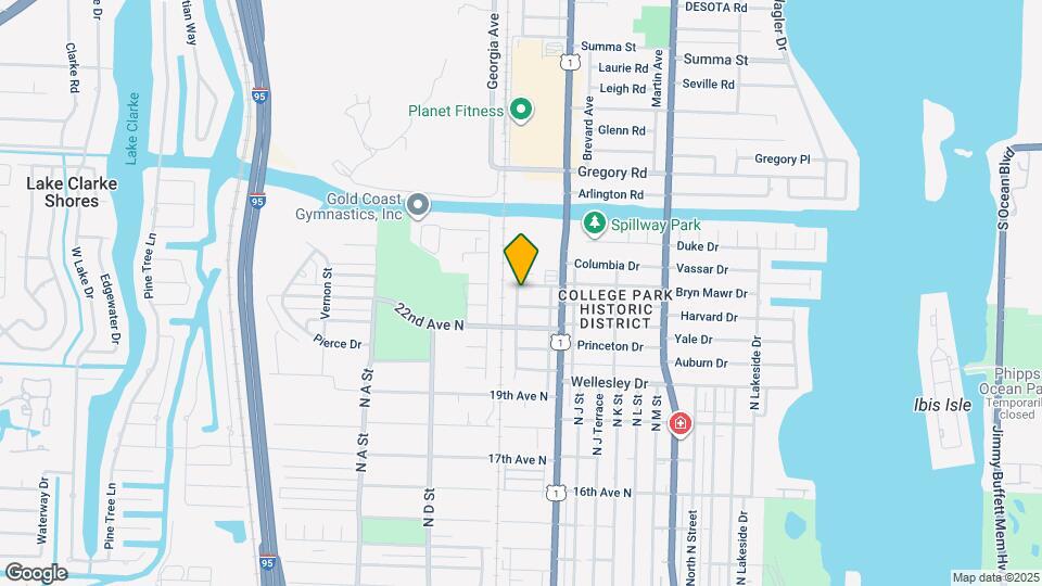 525 24th Ave N Map and Location Details