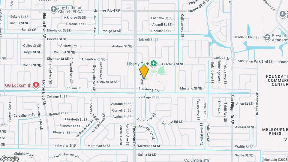 863 Carlyle Ave Map and Location Details