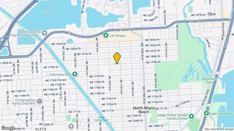 1676 NE 179th St Map and Location Details