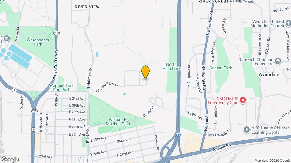 3242 N Virginia Ave Mapa y Detalles de la Ubicación