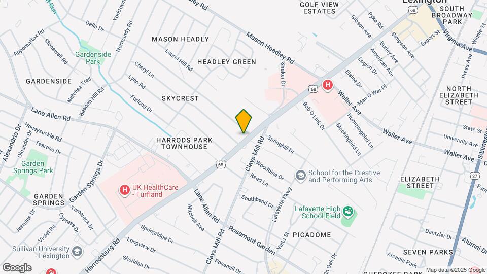 1775 Harrodsburg Rd Map and Location Details