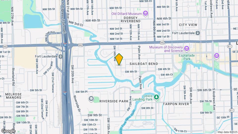 1331 SW 3rd Ct Map and Location Details
