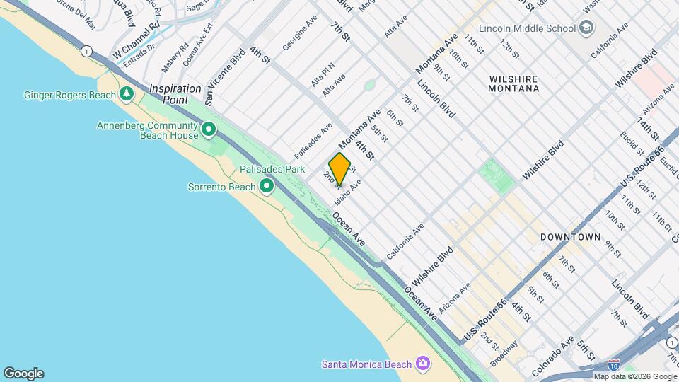 844 2nd St, Unit B Map and Location Details