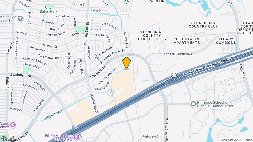 6000 Lost Valley Dr Map and Location Details