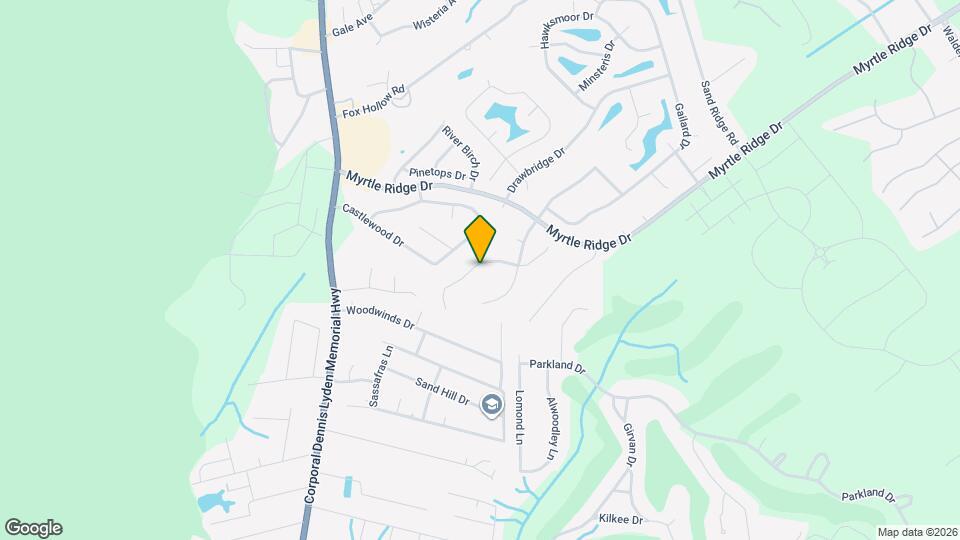 1067 Courtyard Dr Map and Location Details