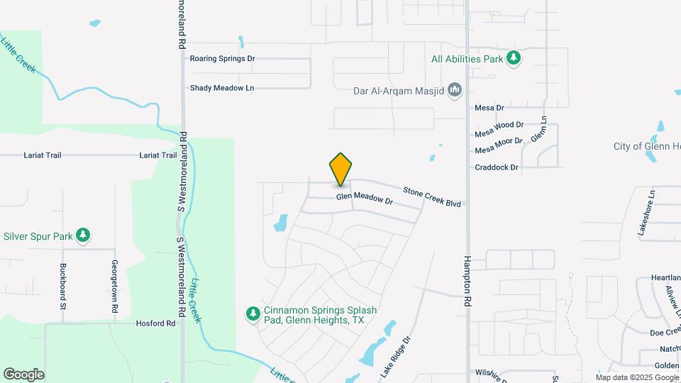 409 Glen Meadow Dr Map and Location Details
