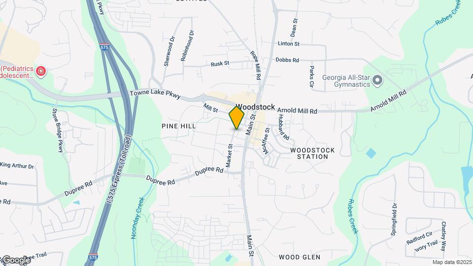 Towne Oake Apartments Map and Location Details