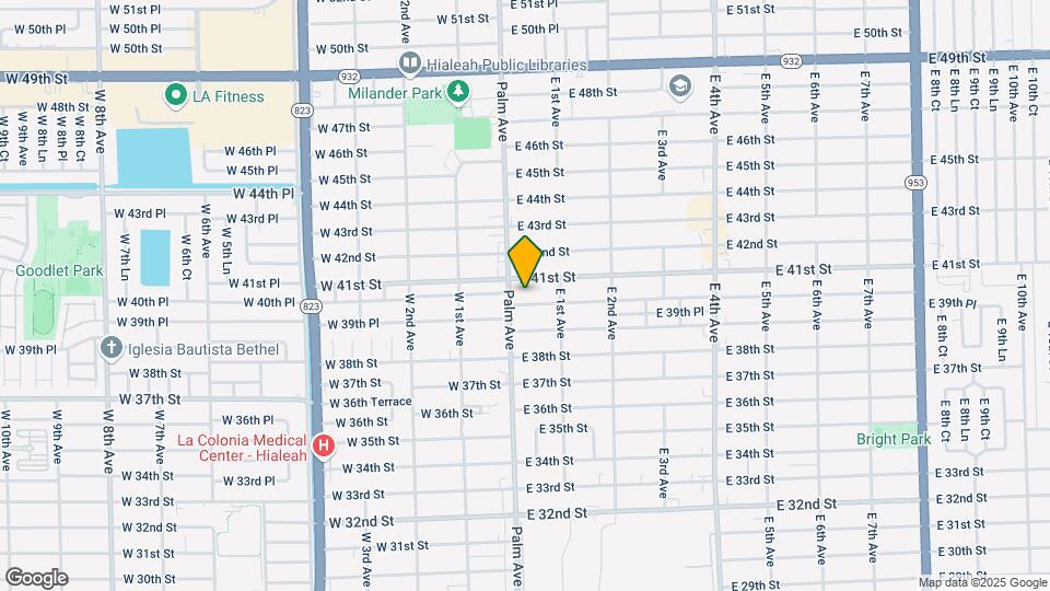 21-37 E 40th St Mapa y Detalles de la Ubicación