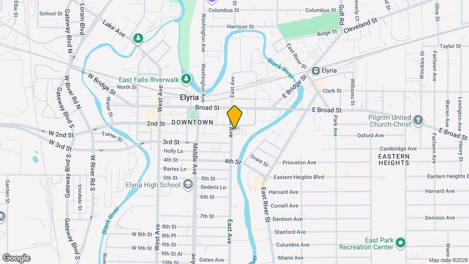 212 East Ave Mapa y Detalles de la Ubicación