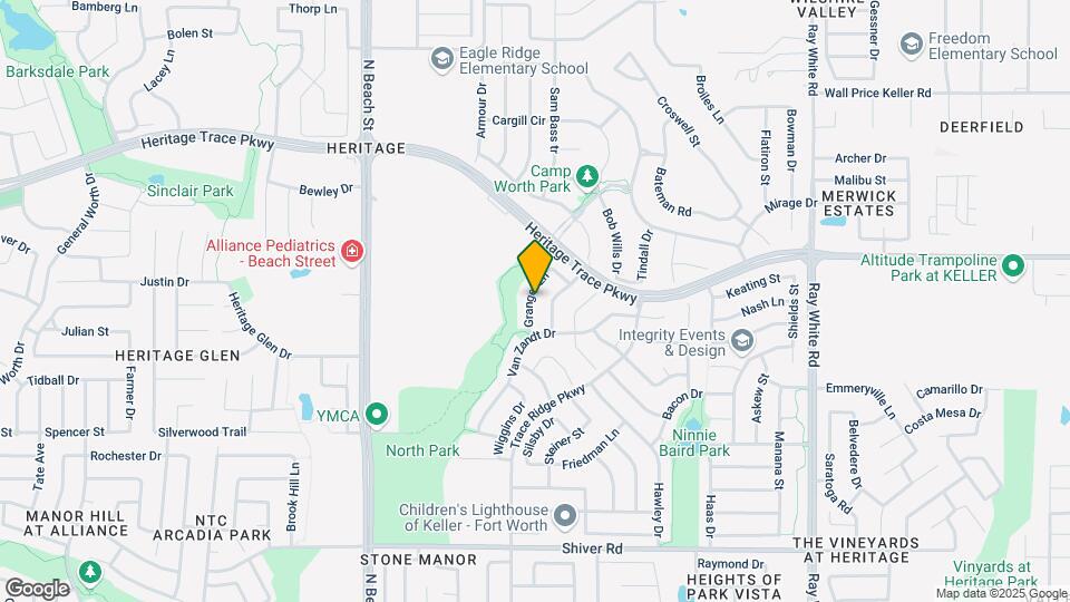 9332 Granger Ln Map and Location Details