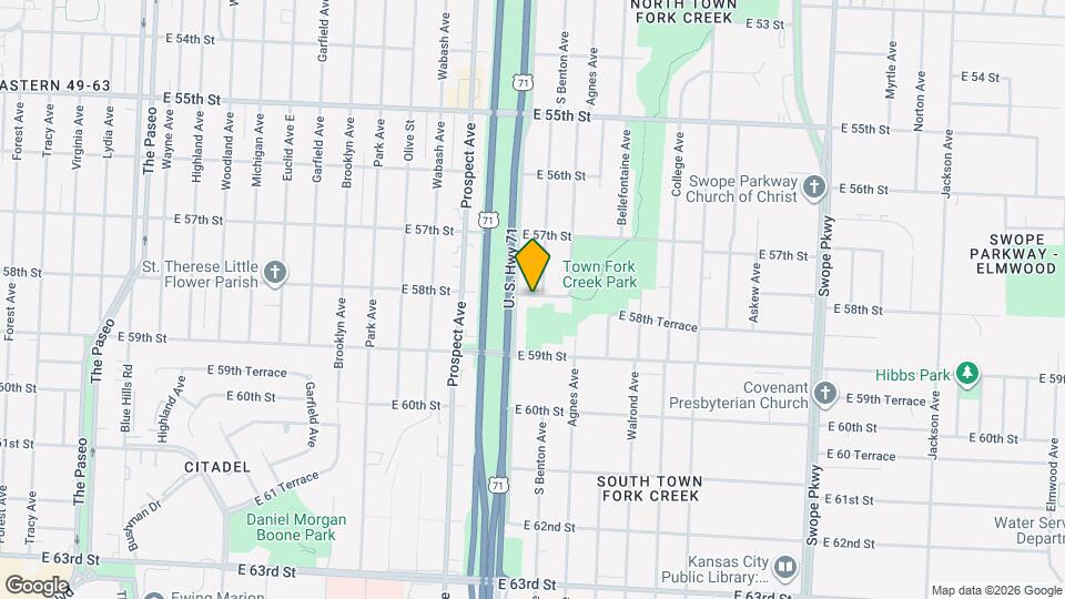 2811 E 58th St Map and Location Details