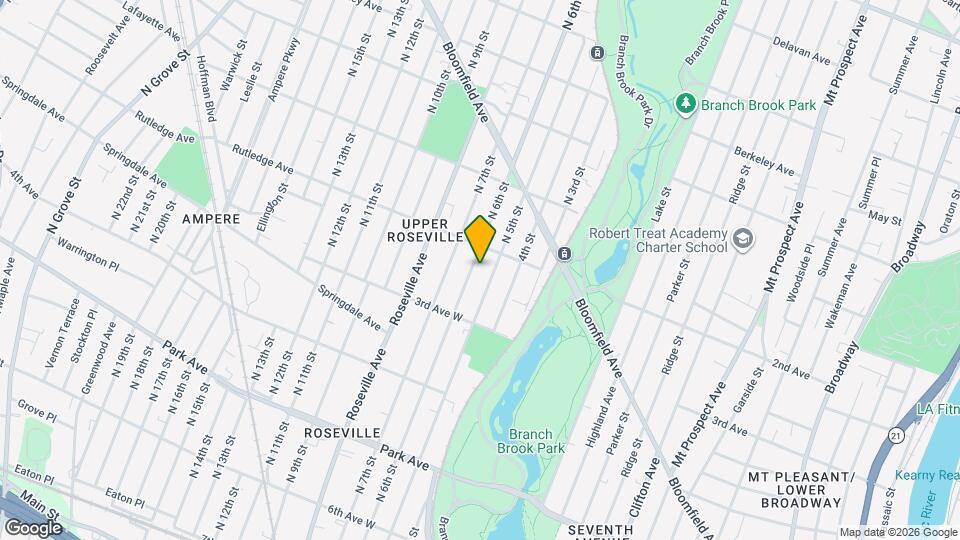 479 N 6th St, Unit 1 Map and Location Details