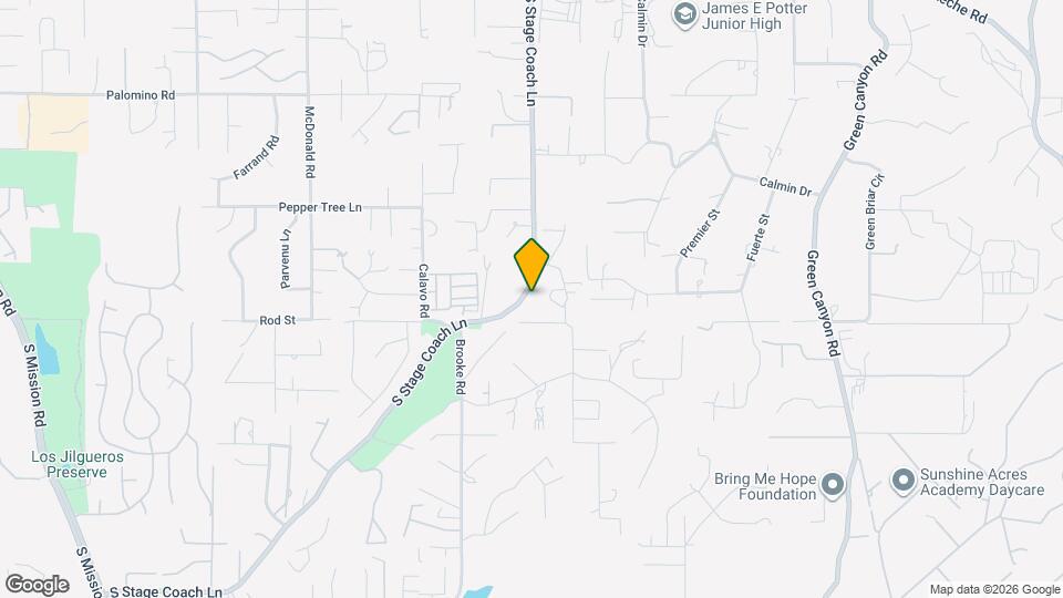 1512 S Stage Coach Ln Map and Location Details