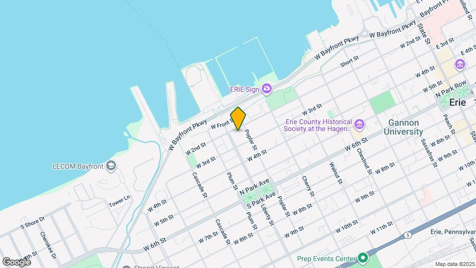 719 W 2nd St, Unit 719 1st Floor Map and Location Details