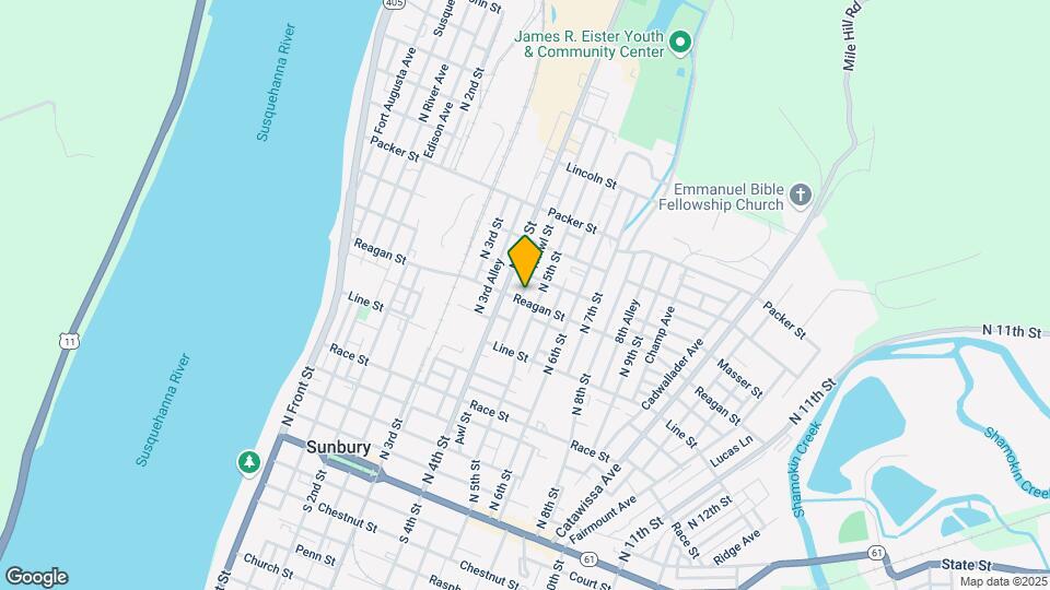 422-424 Reagan St Mapa y Detalles de la Ubicación