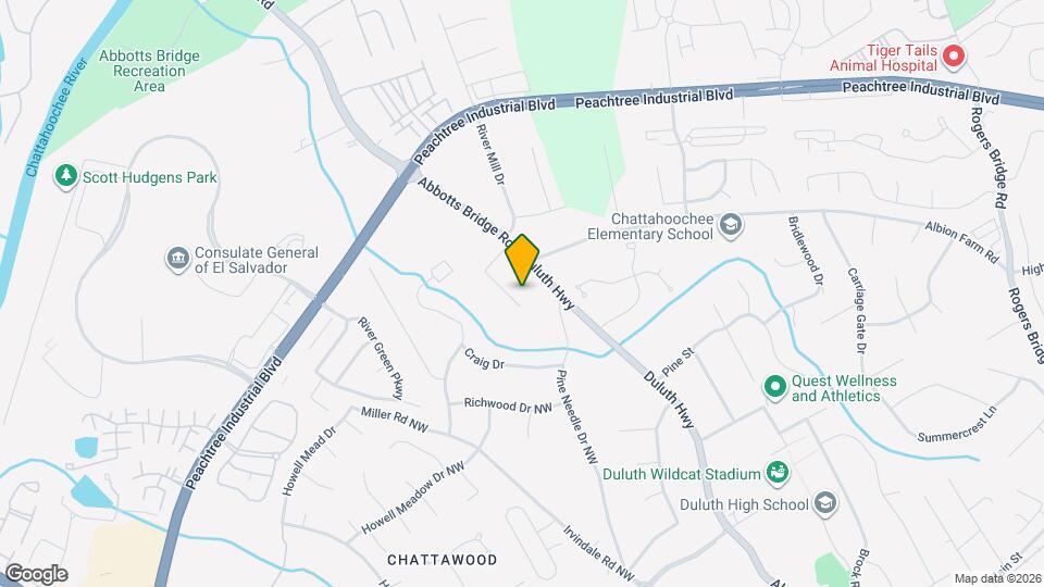 4076 Parkway Cir NW Mapa y Detalles de la Ubicación