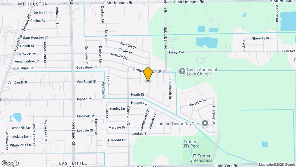 11223 Spottswood Dr Mapa y Detalles de la Ubicación