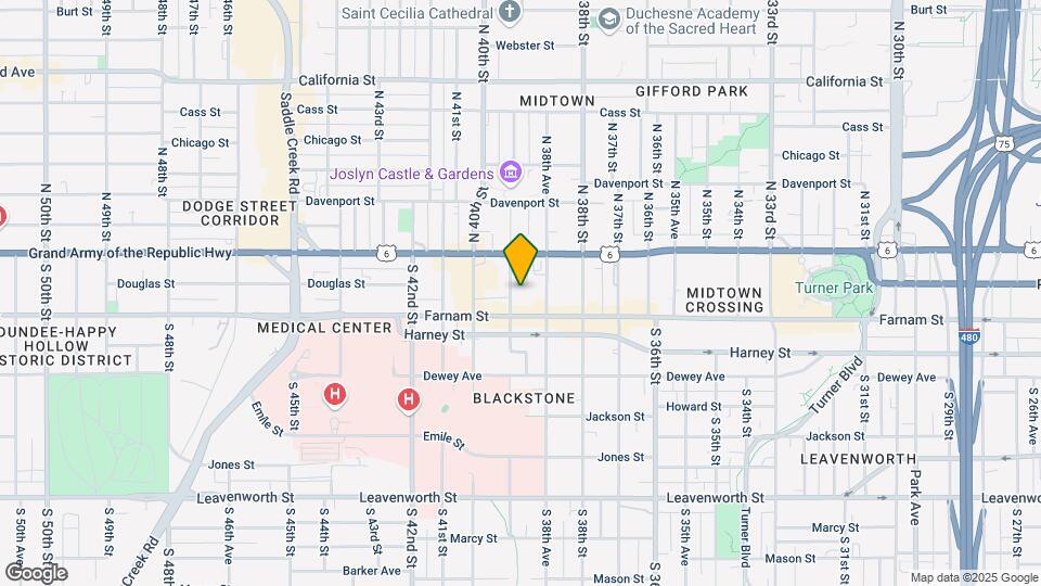 131 S 39th St Map and Location Details