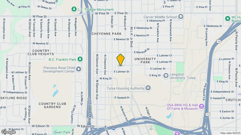 108 E Latimer Pl Map and Location Details