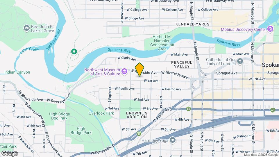 2102 W 1st Ave Mapa y Detalles de la Ubicación