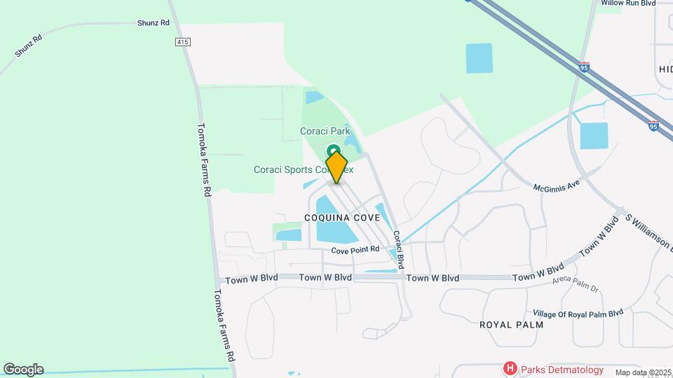 5315 Coquina Shores Ln Map and Location Details