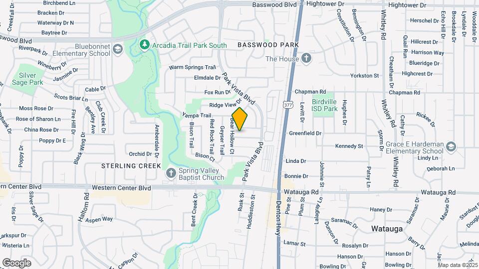 5413 Caribou Ridge Dr Map and Location Details