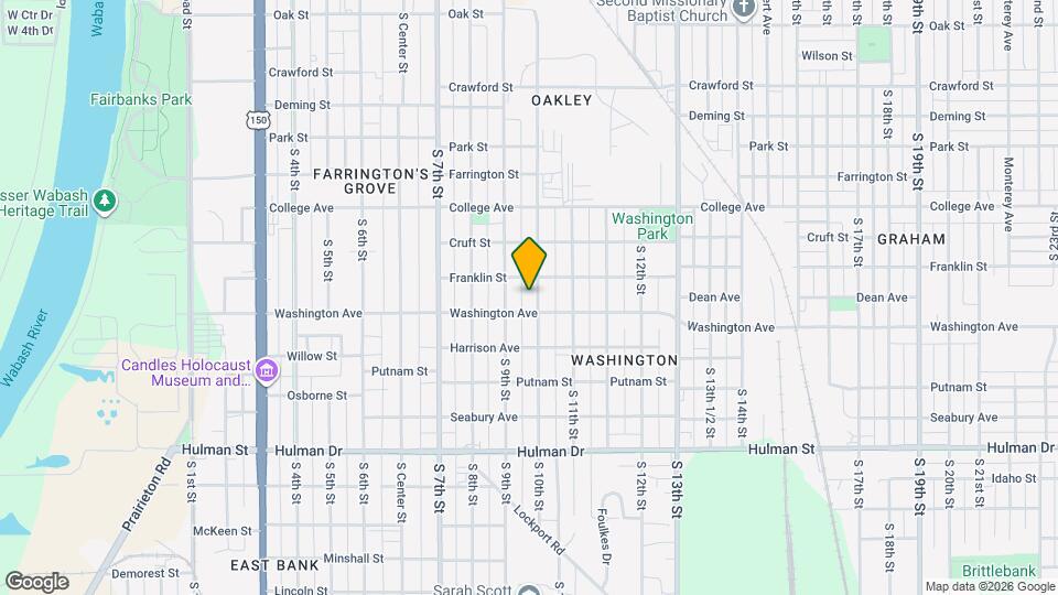 1319 S 10th St Map and Location Details