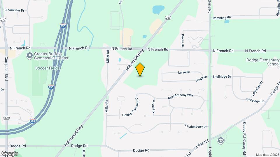 The Greens at Millersport Map and Location Details