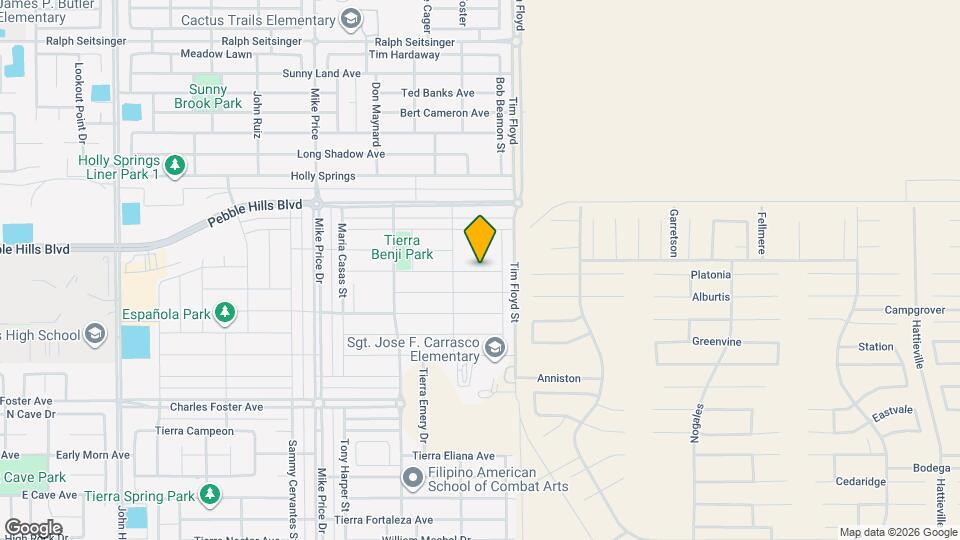 14925 Tierra Haven Ave Mapa y Detalles de la Ubicación