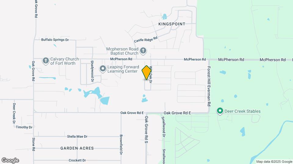 10701 Many Oaks Dr Map and Location Details