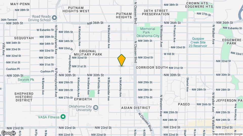 1446 NW 31st St Map and Location Details