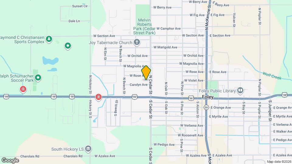 504 Carolyn Ave Map and Location Details