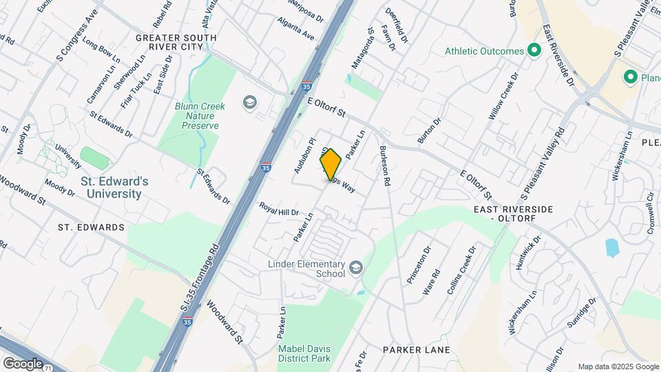 2603 Parker Ln Mapa y Detalles de la Ubicación