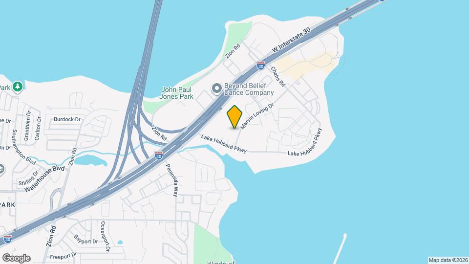 Southshore Apartments - Garland Map and Location Details