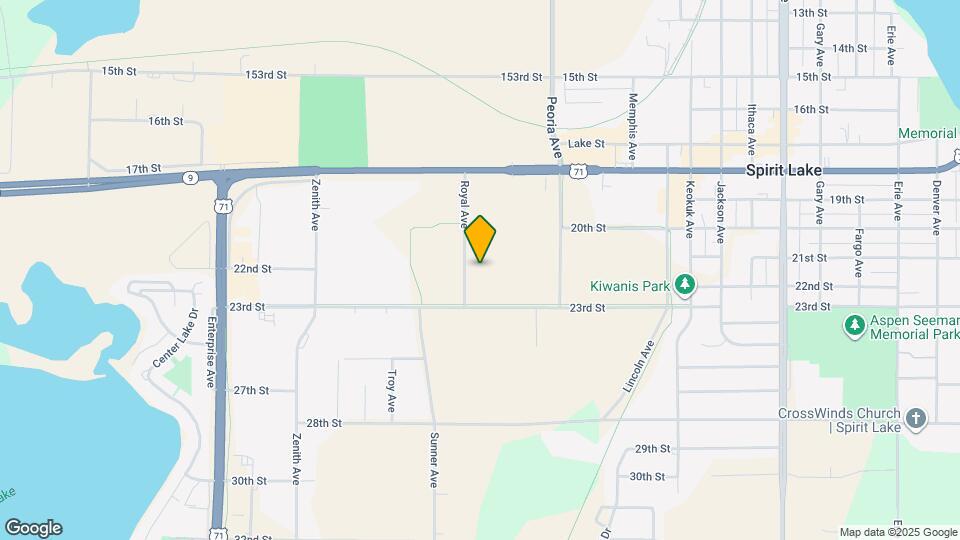 The Shores at Spirit Lake Map and Location Details