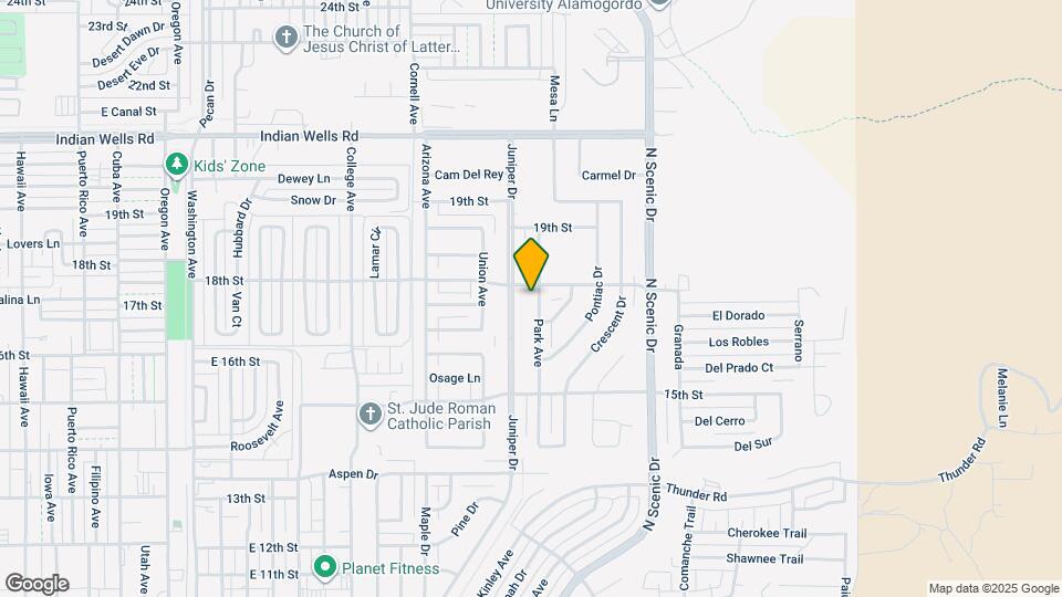 1707 park Map and Location Details