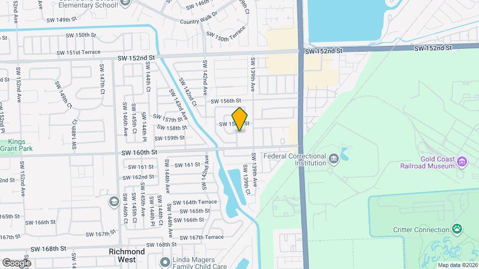 15831 SW 139th Pl Map and Location Details