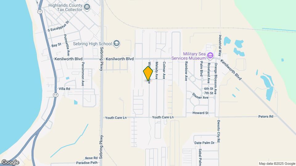 1613 Wightman Ave Mapa y Detalles de la Ubicación