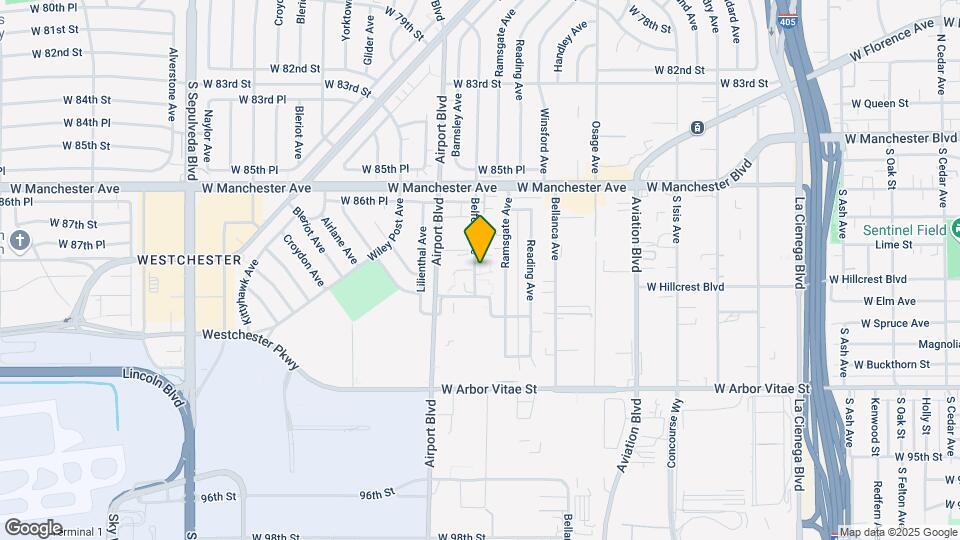 8754 Belford Ave Map and Location Details