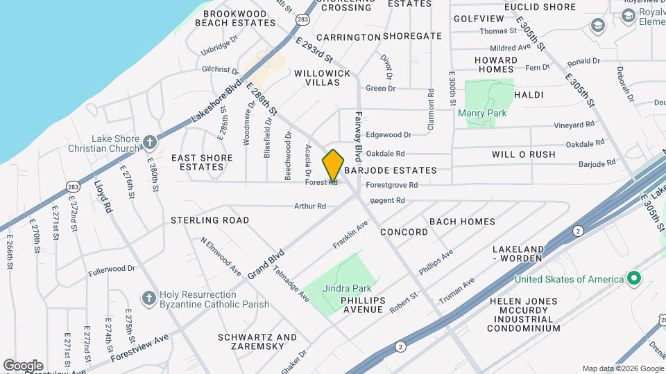 28768 Forest Rd Map and Location Details