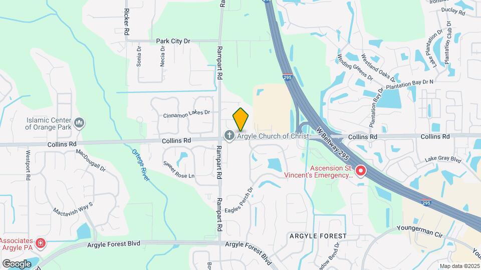 7236 Longhorn Cir S Map and Location Details